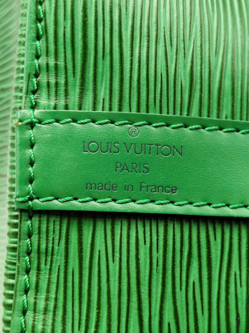Louis Vuitton Green Epi Leather Noe Bucket Shoulder Bag LV Vintage - Picture 6 of 15